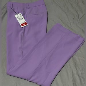 NWT Zara Woman’s purple/lavender pants Size Small/26